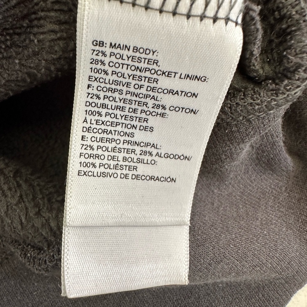 The North Face Charcoal Dark Grey Women's Everyday Full Zip Hoodie - Picture 5 of 6
